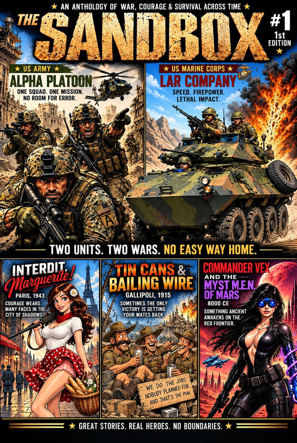 The Sandbox anthology cover